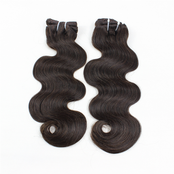 Real hair extensions clip in